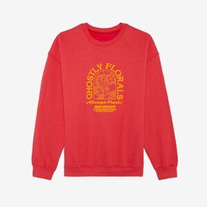 LONELY GHOST Ghostly Florals Sweatshirt